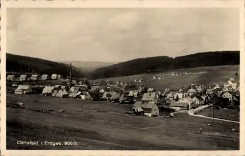 Ak Carlsfeld Eibenstock im Erzgebirge, Gesamtansicht