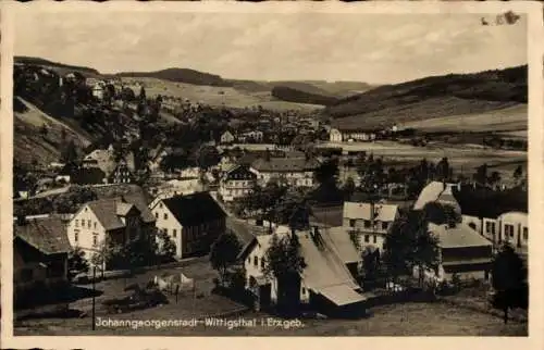 Ak Wittigsthal Johanngeorgenstadt im Erzgebirge, Panorama