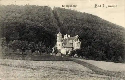 Ak Bad Pyrmont in Niedersachsen, Königsberg, Wald