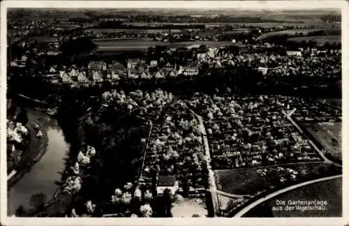 Ak Weißenborn Zwickau in Sachsen, Fliegeraufnahme der Gartenheimstätte Sonnenland