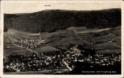 Ak Oberkochen Württemberg, Fliegeraufnahme