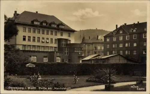 Ak Gevelsberg im Ruhrgebiet, am Handelshofe