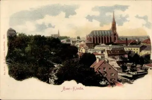 Ak Auer Moritzburg in Sachsen, Kirche