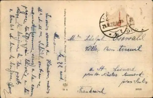 Ak Hanau am Main, Kaserne Straßenansicht des Eisenbahn Regiments No. 3