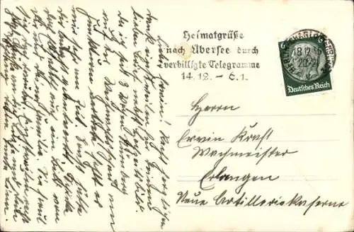 Ak Berlin Charlottenburg Westend, Deutsche Weihnachtsschau am Funkturm 1935