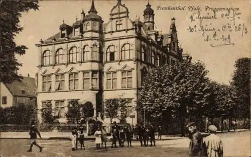 Ak Frankenthal in der Pfalz, Progymnasium, Kinder