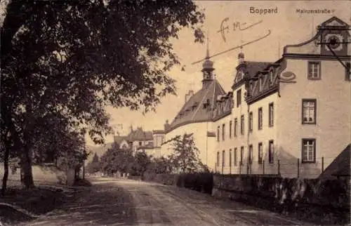 Ak Boppard am Rhein, Mainzer Straße