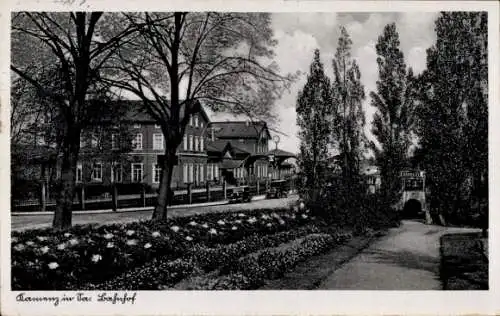 Ak Kamenz in Sachsen, Bahnhof