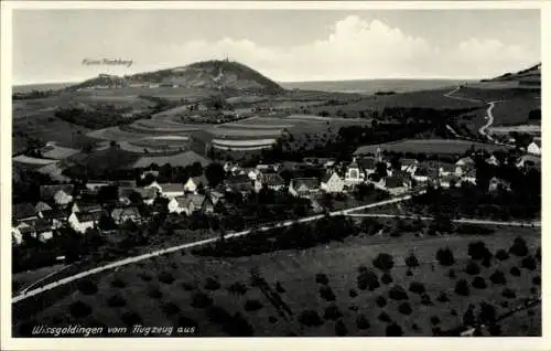 Ak Wissgoldingen Wißgoldingen Waldstetten Ostalbkreis Württemberg, Fliegeraufnahme