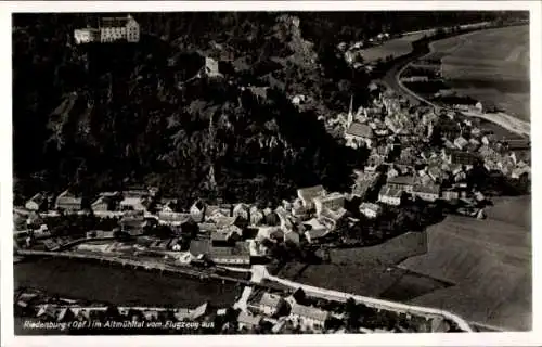 Ak Riedenburg im Altmühltal, Fliegeraufnahme