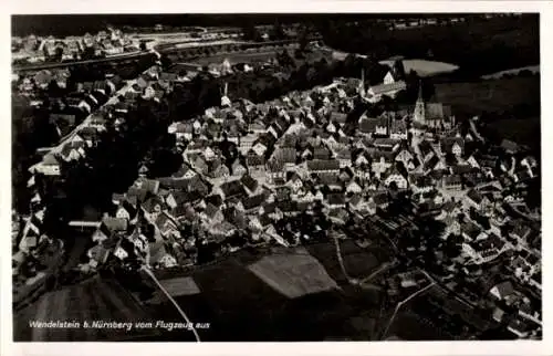Ak Wendelstein in Mittelfranken, Fliegeraufnahme