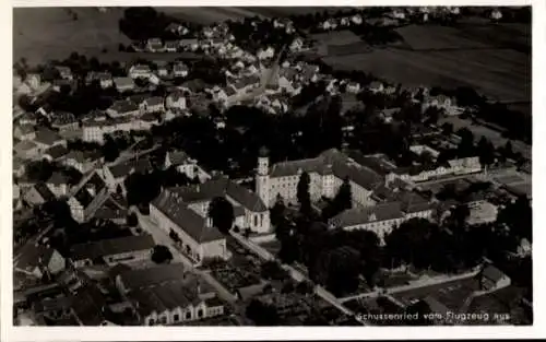 Ak Bad Schussenried in Oberschwaben, Fliegeraufnahme