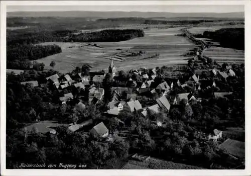 Ak Kaisersbach in Württemberg, Fliegeraufnahme