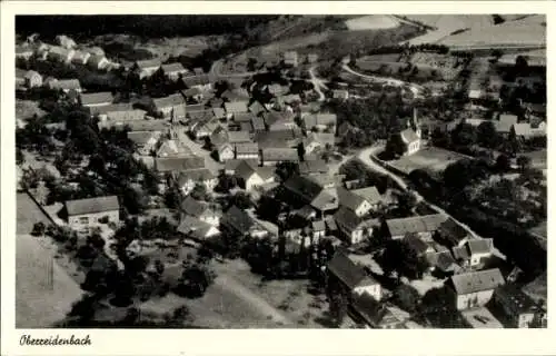 Ak Oberreidenbach Rheinland Pfalz, Fliegeraufnahme