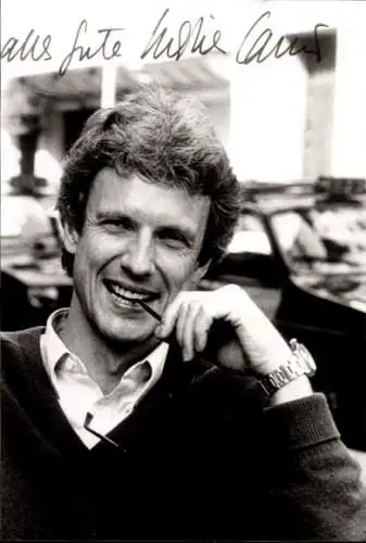 Ak Schauspieler Mathieu Carriere, Portrait, Autogramm