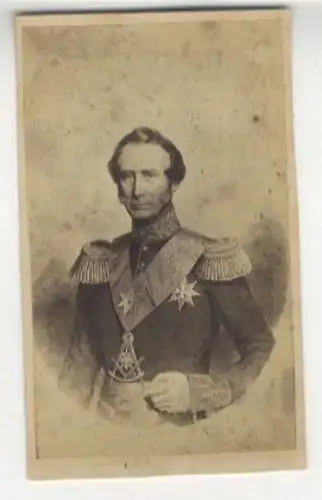 CdV Portrait Friedrich von Oranien-Nassau, Prinz der Niederlande