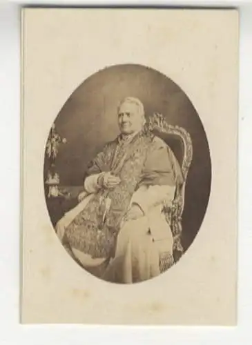 CdV Portrait Papst Pius IX.