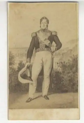 CdV Portrait Louis Philippe I. , König von Frankreich