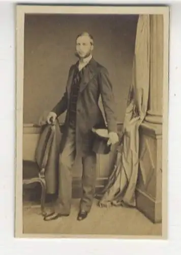 CdV Portrait Philippe, Prinz von Belgien, Graf von Flandern