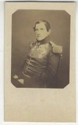 CdV Portrait Leopold I. v. Sachsen-Coburg-Saalfeld, später 1. König von Belgien