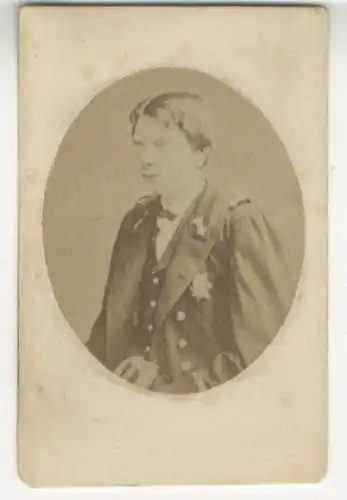 CdV Portrait Alexander von Oranien-Nassau, Kronprinz der Niederlande