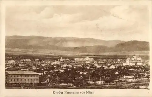 Ak Niš Nisch Serbien, Panorama