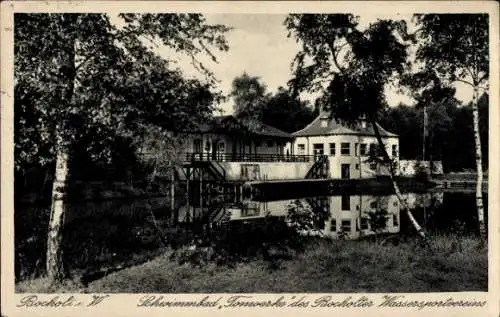 Ak Bocholt im Münsterland, Schwimmbad Tonwerke, Bocholter Wassersportverein