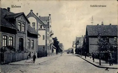 Ak Uelzen in Niedersachsen, Schillerstraße