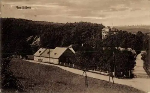 Ak Nastätten im Taunus, Teilansicht