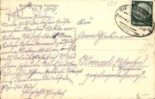 Ak Iphofen in Unterfranken, Gasthof Stadt Limburg