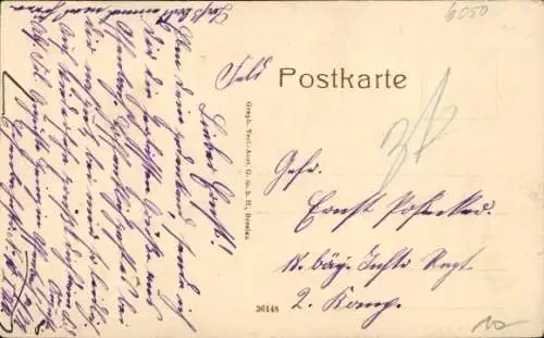 Ak Offenbach am Main Hessen, Buchrainweg