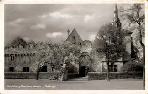 Ak Handschuhsheim Heidelberg am Neckar, Tiefburg