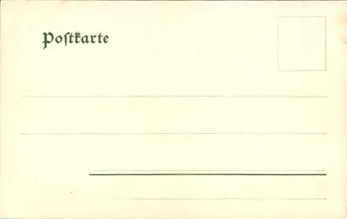 Künstler Ak Monat November, Landschaft