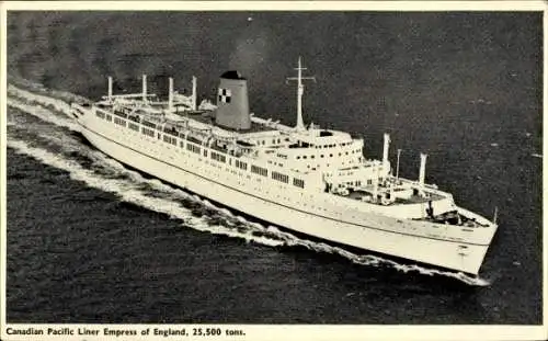 Ak Canadian Pacific Liner Empress of England, CPS