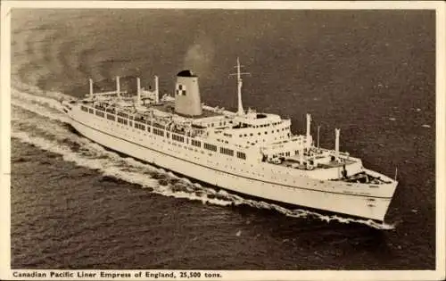 Ak Canadian Pacific Liner Empress of England, CPS