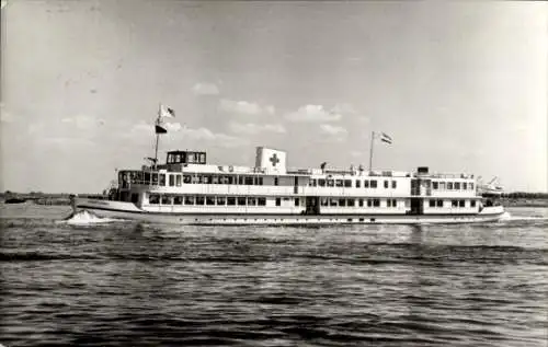 Ak Hospitalschiff J. Henry Dunant, Niederländisches Rotes Kreuz