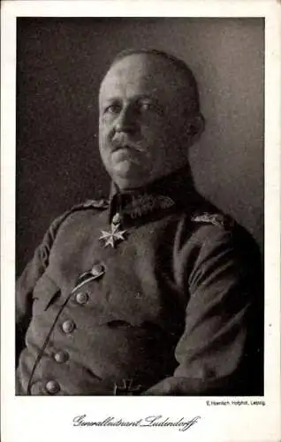 Ak General Erich Friedrich Wilhelm Ludendorff, Zentraldepot für Liebesgaben