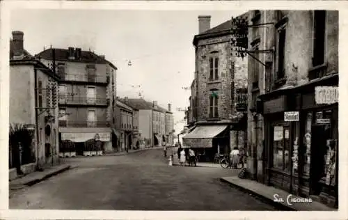 Ak Roanne Faubourg Mulsant Loire, Canaux, Straße, Tabakgeschäft, Geschäfte