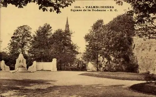 Ak Valenciennes Nord, Square de la Dodenne