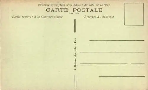 Ak Paris, Cimetière du Père Lachaise, Tombeaux historiques, Sergent Hoff