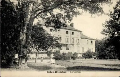 Ak Beton Bazoches Seine et Marne, Schloss