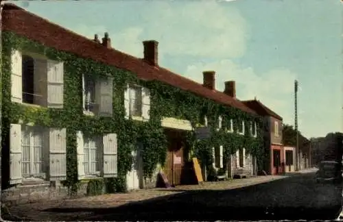 Ak Barbizon Seine et Marne, Le Musee Ganne, La Facade et les chambres des Artistes