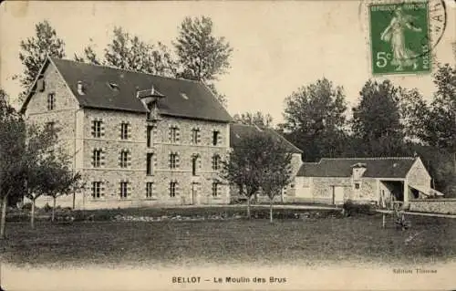 Ak Bellot Seine et Marne, Le Moulin des Brus