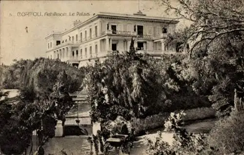 Ak Korfu Griechenland, Kaiserliche Villa Achilleion