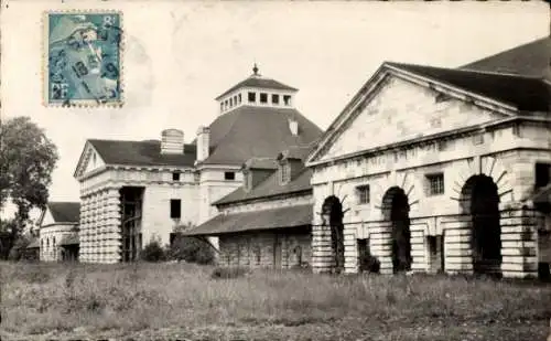 Ak Arc et Senans Doubs, Interieur des Anciennes Salines Royales