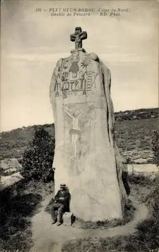 Ak Pleumeur Bodou Côtes-d’Armor, Menhir de Penvern