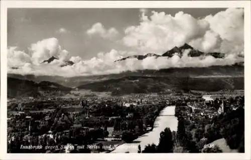 Ak Innsbruck in Tirol, Gesamtansicht, Serles