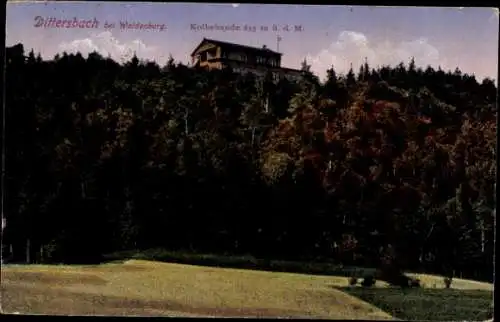 Ak Dzietrzychów Dittersbach Wałbrzych Waldenburg Schlesien, Kolbebaude