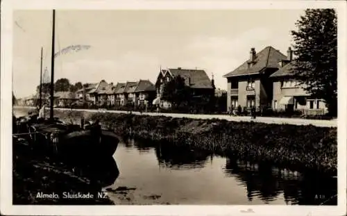 Ak Almelo Overijssel Niederlande, Sluiskade NZ