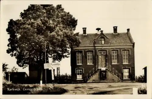 Ak Kerkwijk Gelderland Niederlande, Rathaus